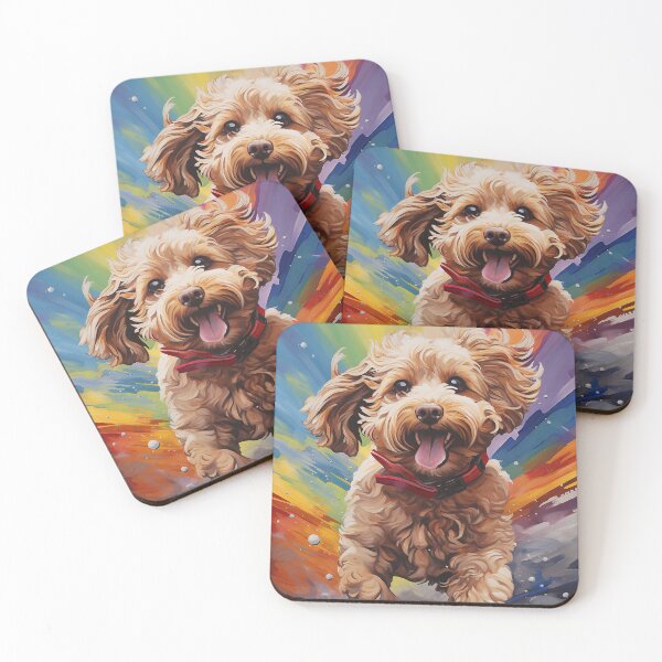 Item preview, Cockapoo Dog Painting designed and sold by Steven Coman.
