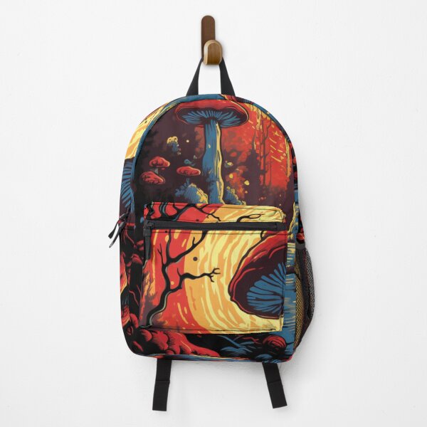 Item preview, Mushrooms Amidst Smokey Forest Landscapes designed and sold by Brand Uno Studio.