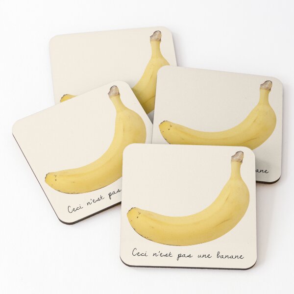 Item preview, Ceci N'est Pas Une Banane designed and sold by UnclePickle.