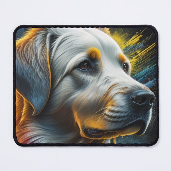 Item preview, hairy colorful dog with moon iPhone Cases designed and sold by fowzi shokri.