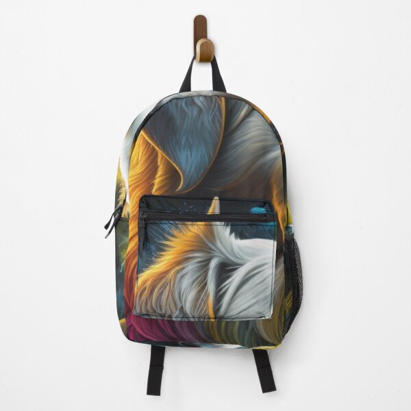 Item preview, hairy colorful dog with moon iPhone Cases designed and sold by fowzi shokri.