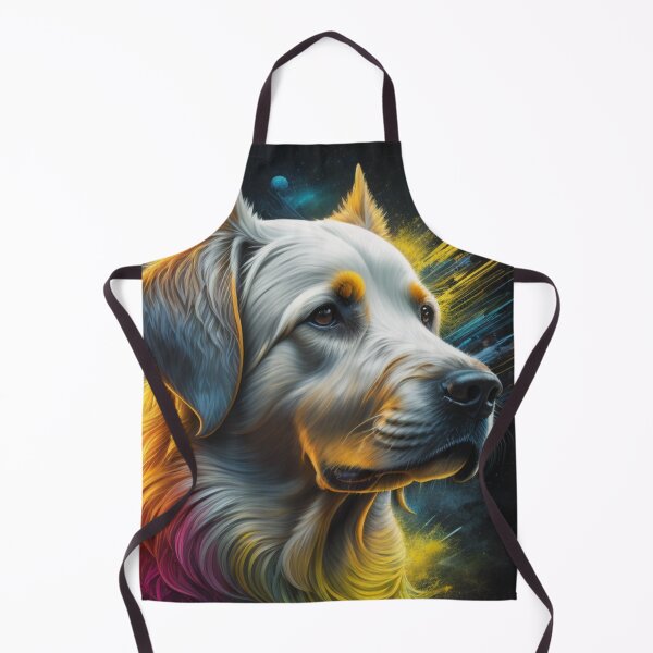 Item preview, hairy colorful dog with moon iPhone Cases designed and sold by fowzi shokri.