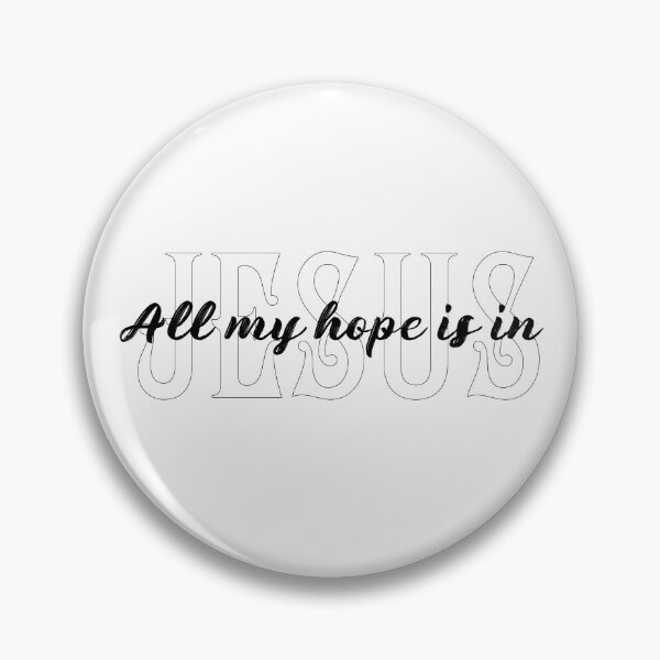 Item preview, All My Hope Is In Jesus designed and sold by StudioKuchiran.