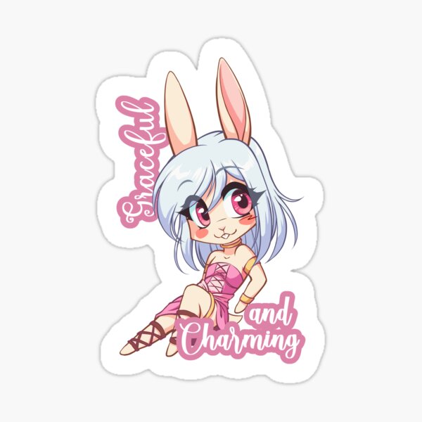 Graceful and Charming Sticker