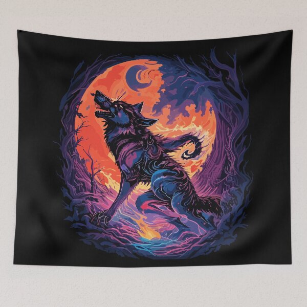 Item preview, Halloween Collection - Werewolf designed and sold by OdranaDesign.