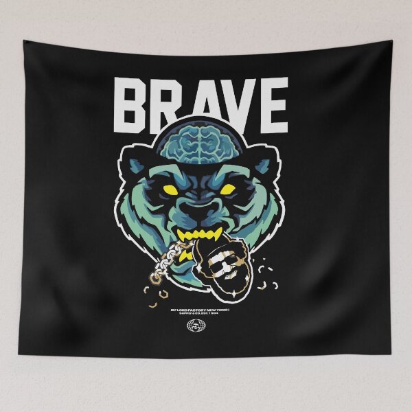 Item preview, BRAVE BEAR designed and sold by BYLOKO.