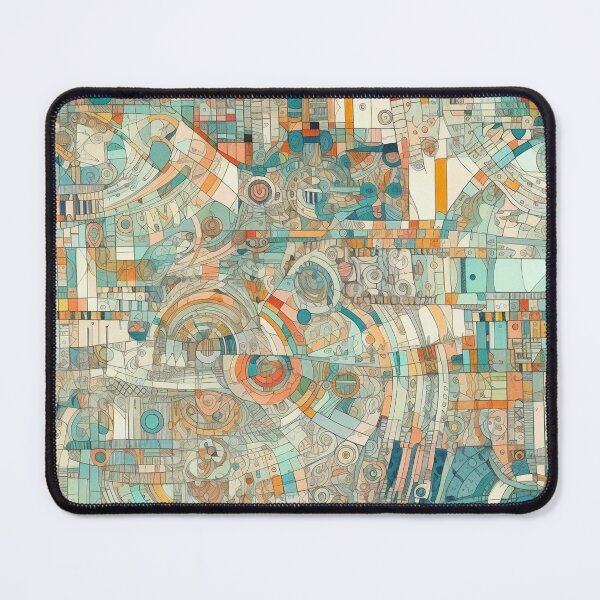 Item preview, Geometric wonder: Colorful curves, mapped worlds, intricate cityscapes. designed and sold by WhiteWolfe0127.