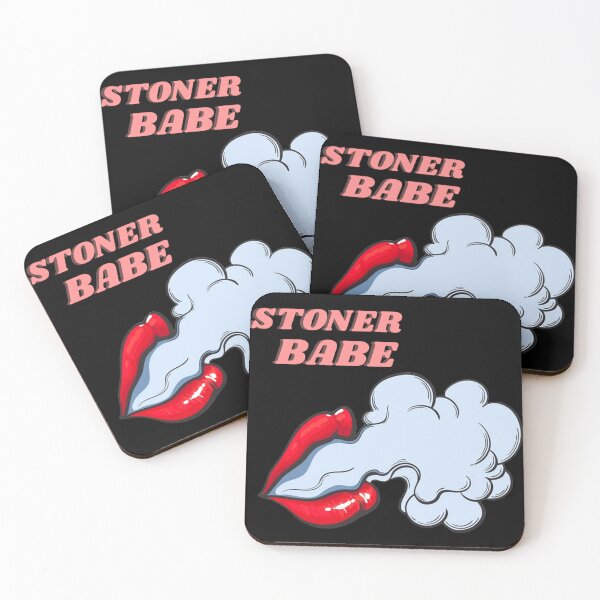 Item preview, Stoner Babe - Smoking Lips designed and sold by Allomensiaa.