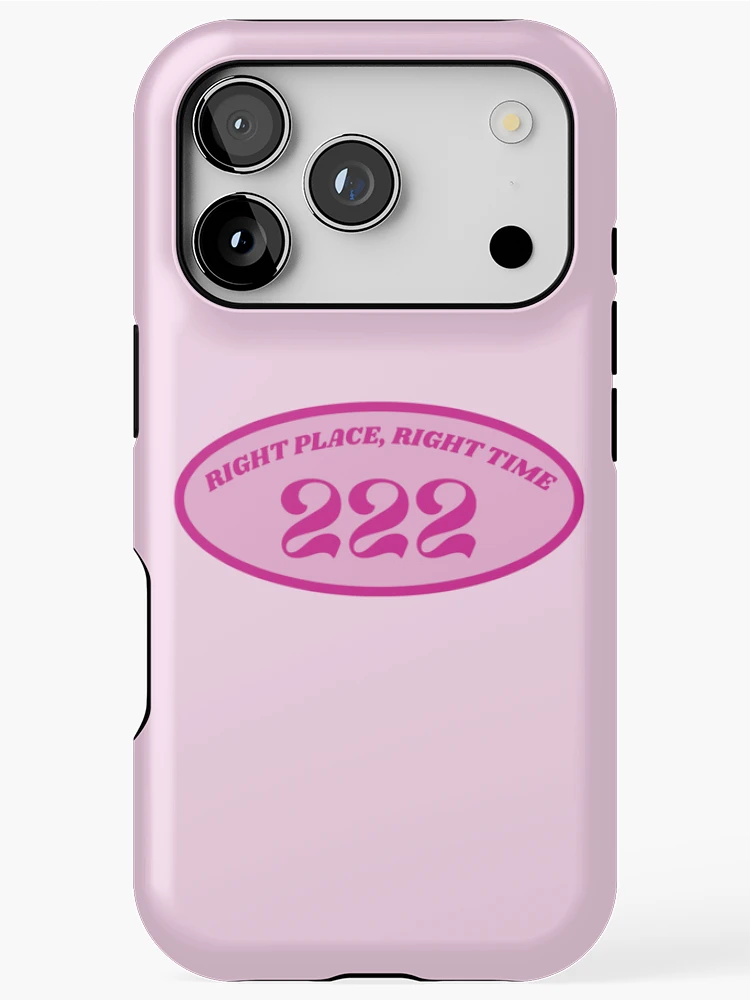 Thumbnail 1 of 4, iPhone Case, 222 RIGHT PLACE, RIGHT TIME designed and sold by jenn cali.