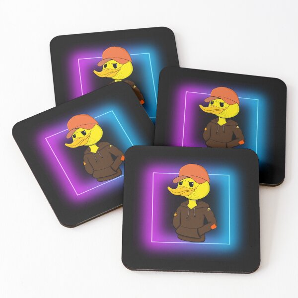 Item preview, Awsome duck T-shirt neon by Poster_BH designed and sold by Poster BH.
