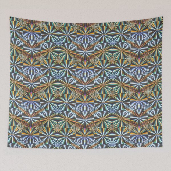Item preview, Y2K Holographic Metallic Party Print designed and sold by Jselz.
