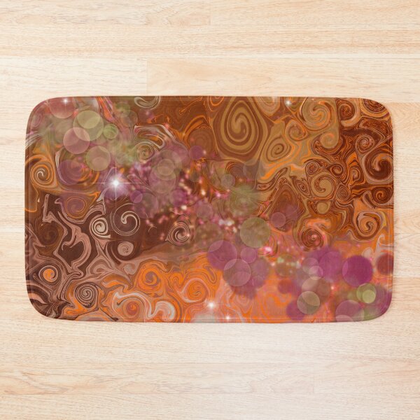 Item preview, Pumpkin Spice Autumn Abstract Swirls  designed and sold by Kristi Duggins.
