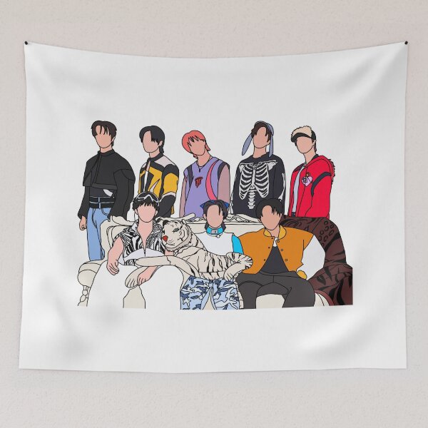 Item preview, Stray Kids Five Star Family Portrait designed and sold by MangoFloat.