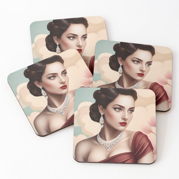 Item preview, Embrace the Elegance: A Captivating Portrait of Timeless Beauty designed and sold by YasankaHemal.