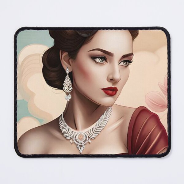 Item preview, Embrace the Elegance: A Captivating Portrait of Timeless Beauty designed and sold by YasankaHemal.