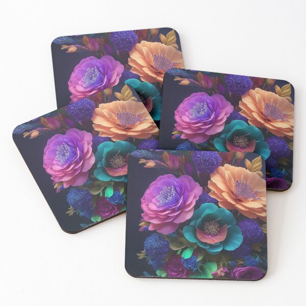 Item preview,  Enchanted Neon Blooms designed and sold by DdemocrazydizZ.