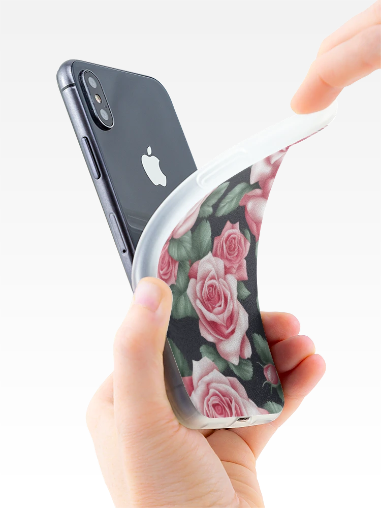 Thumbnail 4 of 5, iPhone Case, SILK ROSES designed and sold by DIGILEGA.