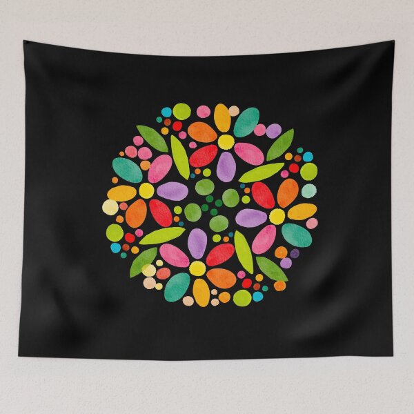 Item preview, colorful flowers,funny gift designed and sold by your-t-shirts55.