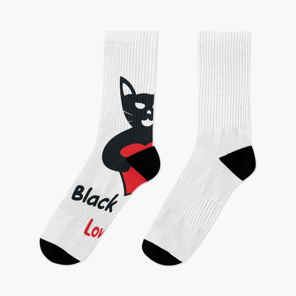 Item preview, Black kitty love Logo Illustration designed and sold by AtonuHaque.