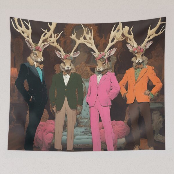 Item preview, Jackalope Society designed and sold by HabitableMoons.