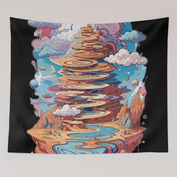 Item preview, Temporal Fusion: A Surreal Journey Through the Geologic Time Scale designed and sold by ElLocoMus.