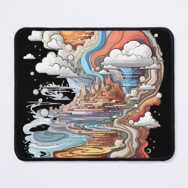 Item preview, Geologic Wonders: A Surreal Dive into Earth's Time Layers designed and sold by ElLocoMus.