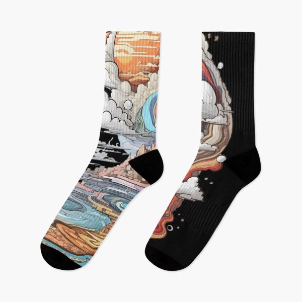Item preview, Geologic Wonders: A Surreal Dive into Earth's Time Layers designed and sold by ElLocoMus.