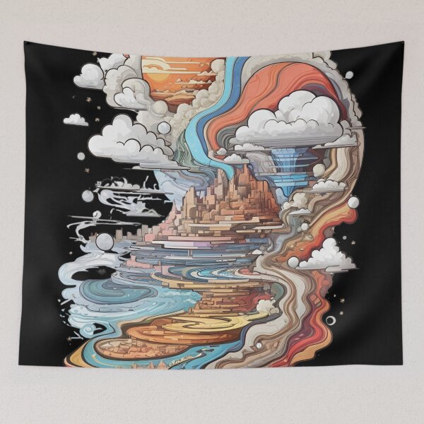 Item preview, Geologic Wonders: A Surreal Dive into Earth's Time Layers designed and sold by ElLocoMus.
