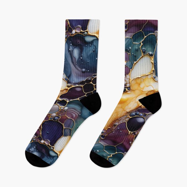 Item preview, Mardi Gras Pattern (marbleized) designed and sold by muskitt.