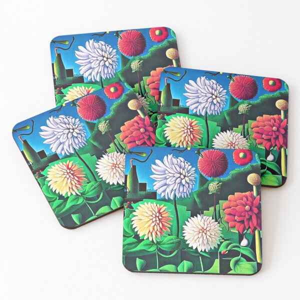 Item preview, Dahlias in the garden designed and sold by George Hutton Hunter.