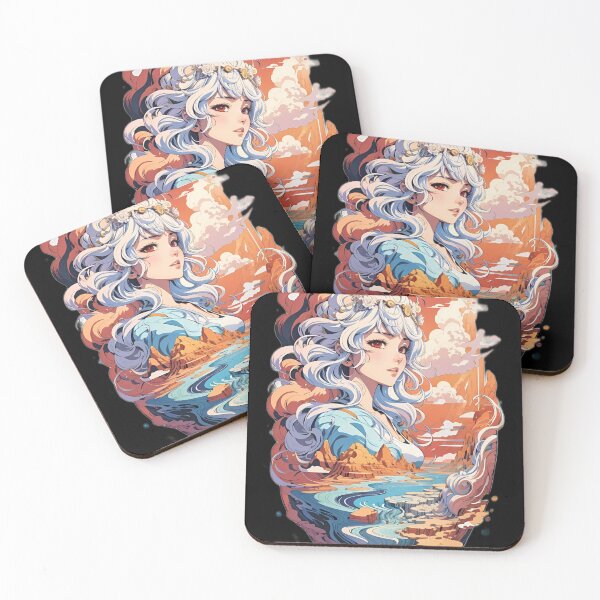 Item preview, Anime Epochs: A Surreal Journey Through Geologic Time's Mystical Layers designed and sold by ElLocoMus.