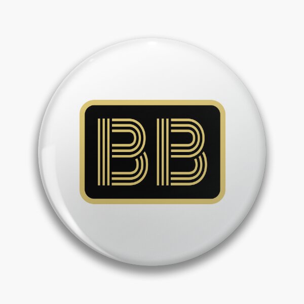 Item preview, BB Initials Gold Geometric Letters designed and sold by Jeallan Designs.