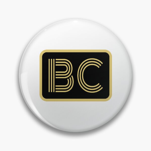 Item preview, BC Initials Gold Geometric Letters designed and sold by Jeallan Designs.