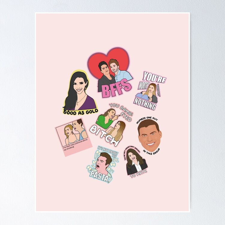 VanderPump Rules Best Quotes Funny Pump Rules Reality TV VPR Lisa  Sticker