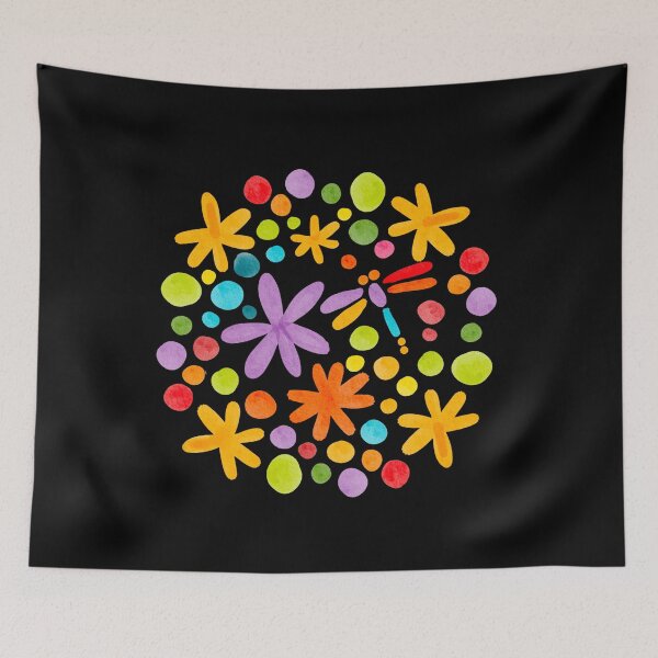 Item preview, colorful flowers,funny gift designed and sold by your-t-shirts55.