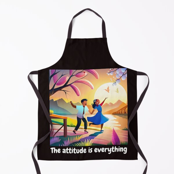Item preview, The attitude is everything - Quotes for life designed and sold by PosiPrints.