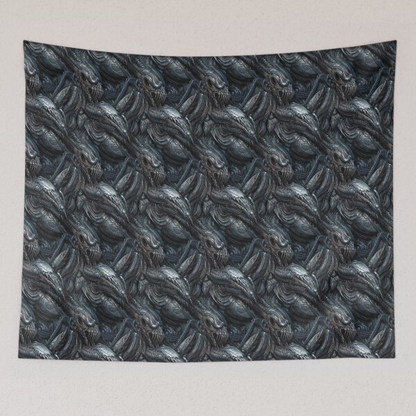 Item preview, Dragon Art and Hyper-Detailed Metal Creatures in Contoured Style: Tiled designed and sold by WhiteWolfe0127.