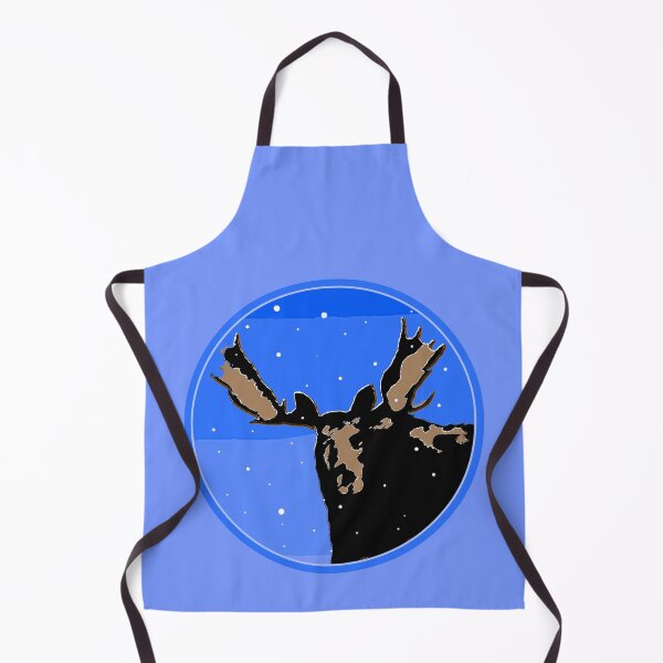 Item preview, Moose in Winter designed and sold by alpendesigns.