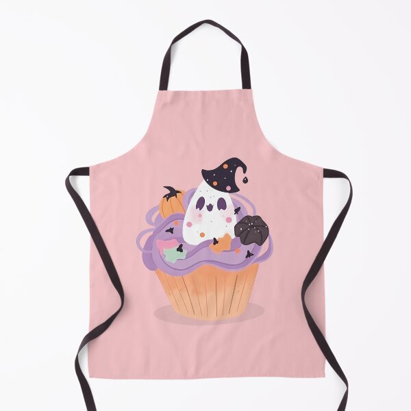 Artikelvorschau, Gruseliger Geister-Cupcake. Halloween-Boo-Sheet-Dessert entworfen und verkauft von lunaticbear.