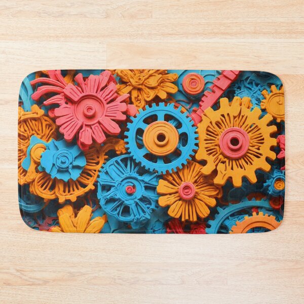 Item preview, Floral Gear Dynamics designed and sold by PixelCratey.