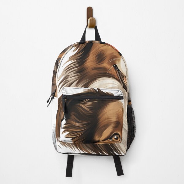 Item preview, Realistic Brown and White Collie Art designed and sold by InkedFlorist.