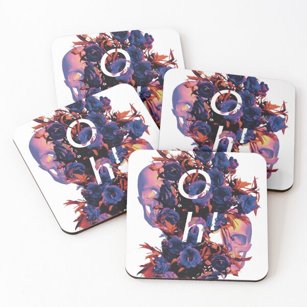 Item preview, Oh x Skull and Floral designed and sold by Awesome-Studio.