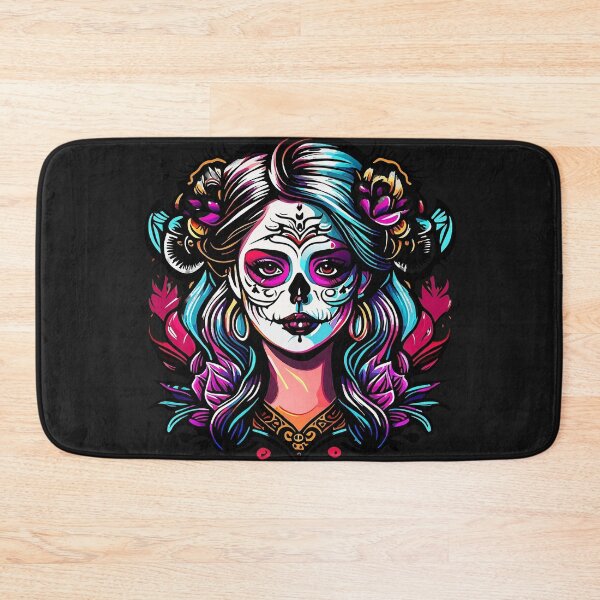 Item preview, Enigmatic Beauty: Captivating Skull Girl Art That Mesmerizes! designed and sold by Watchara Aekcheen.