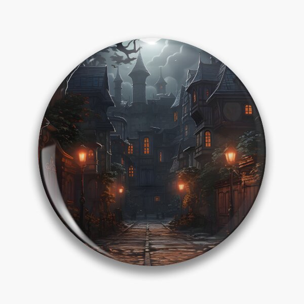 Item preview, Spooky Halloween Street Art designed and sold by ConfettiSkyArt.