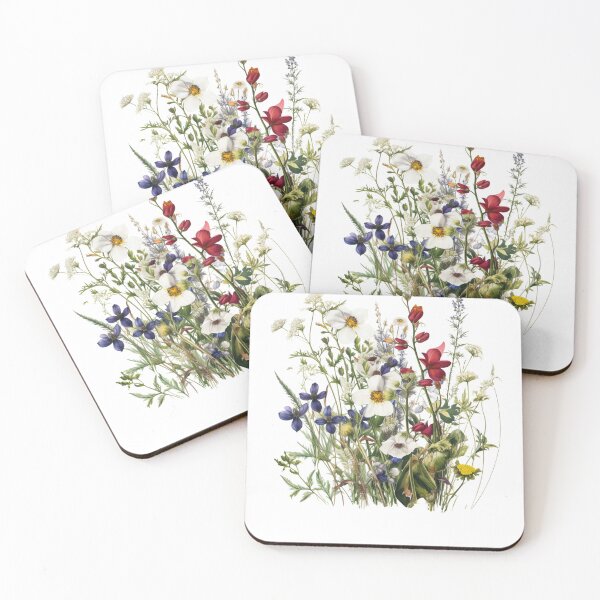 Item preview, Wild Flowers Botanical Flower Nature designed and sold by ArtFromBeyond.