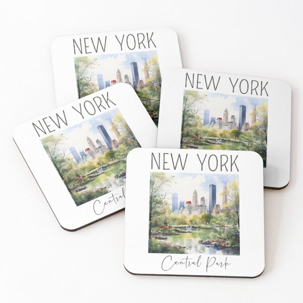 Item preview, A Watercolor Design of the Central Park - New York - US designed and sold by Sketch-Shack.