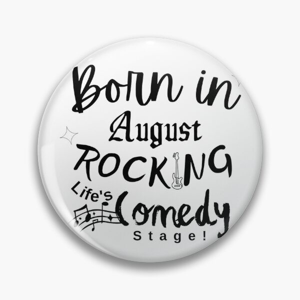 Item preview, Born in August | Funny designed and sold by ComicHac.