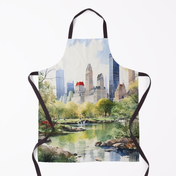 Item preview, A Watercolor Design of the Central Park - New York - US designed and sold by Sketch-Shack.
