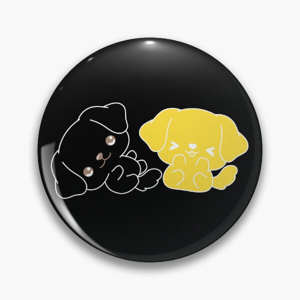 Aperçu de l'œuvre Labradoodles Noir Jaune Mignon créée et vendue par ArtisShops.
