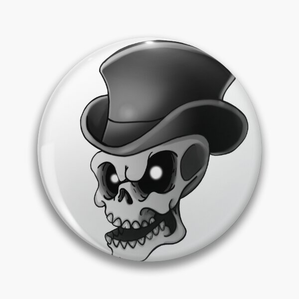 Item preview, Skull top hat designed and sold by JackDraws88.